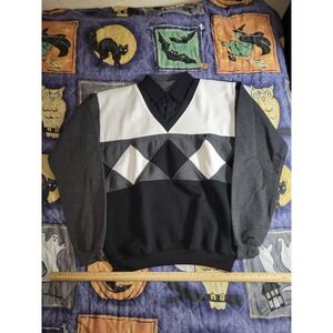 Vintage Collared Sweater Men's XLT Grandpacore‎  Alexxus 160